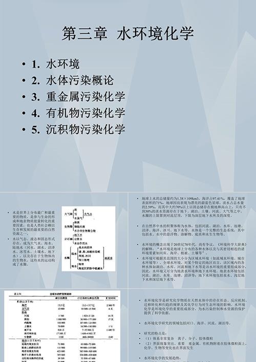 水化学课件Chap.7  有机物质.ppt