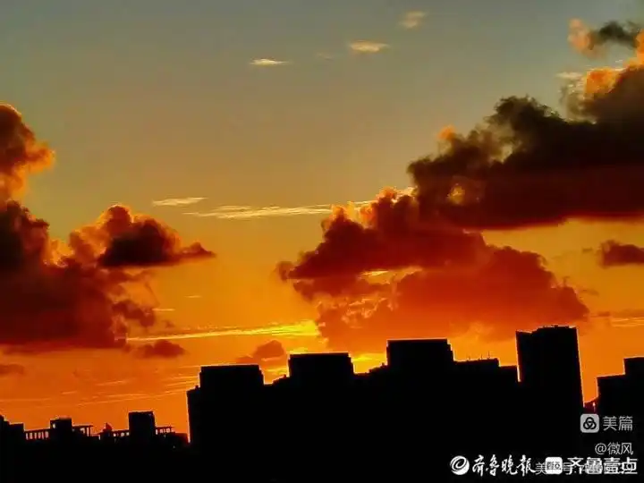 朝霞和晚霞的对话