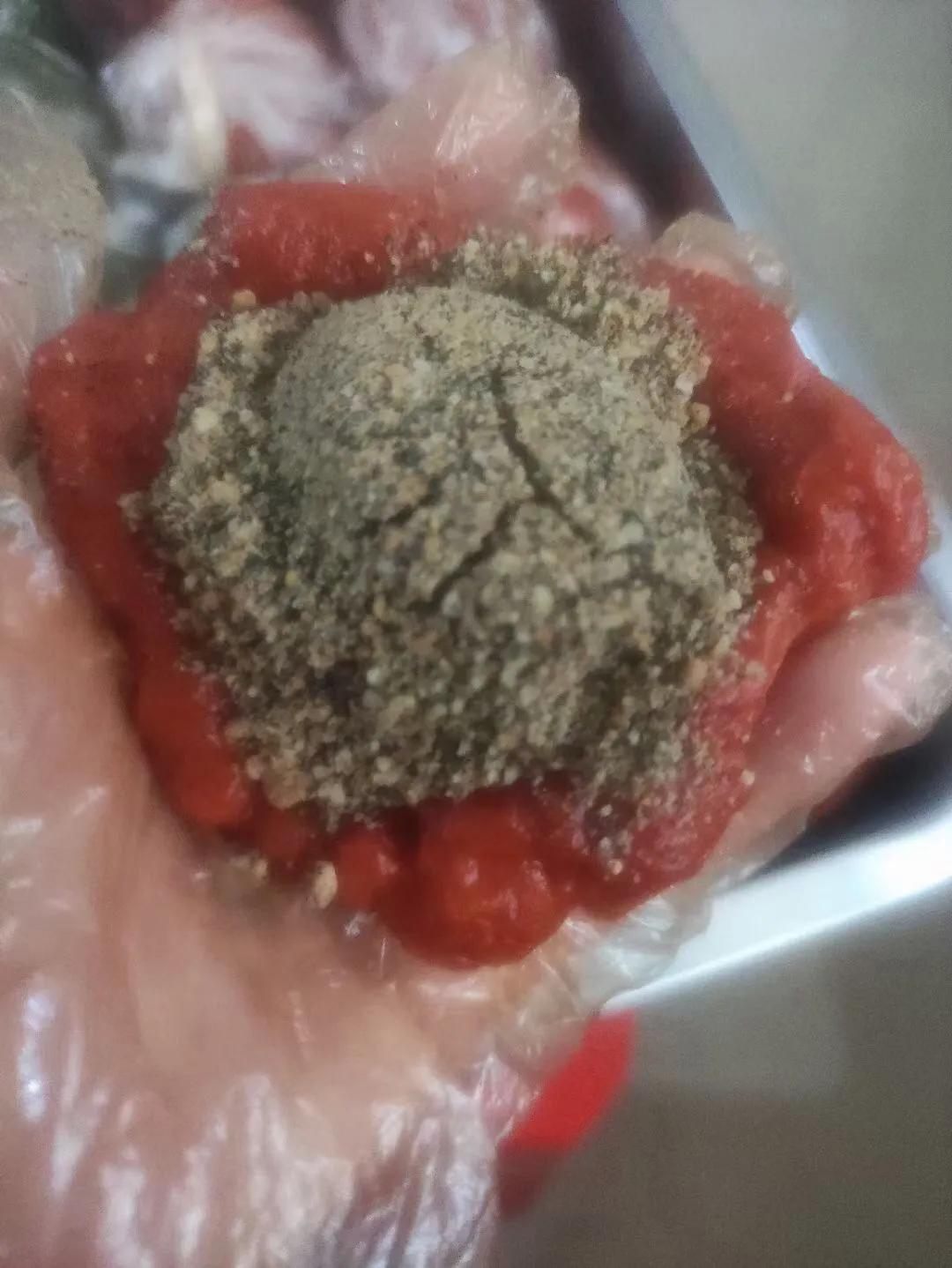 木鳖果成熟了