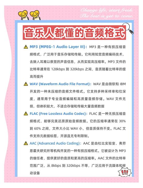 探究不同音乐格式音质，详解常见格式如WAV的优劣？