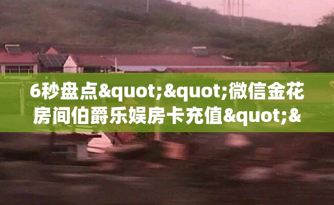 6秒盘点""微信金花房间伯爵乐娱房卡充值""房卡充值购买”详细房卡教程