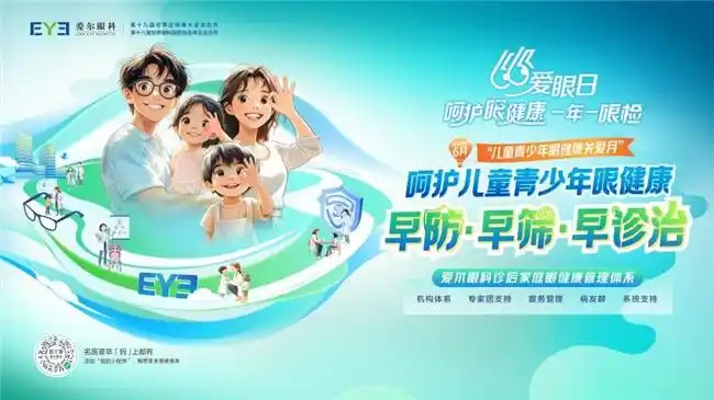 第30个全国“爱眼日”——爱尔眼科发布“诊后家庭眼健康管理体系” 打造全人群、全生命周期眼健康闭环守护