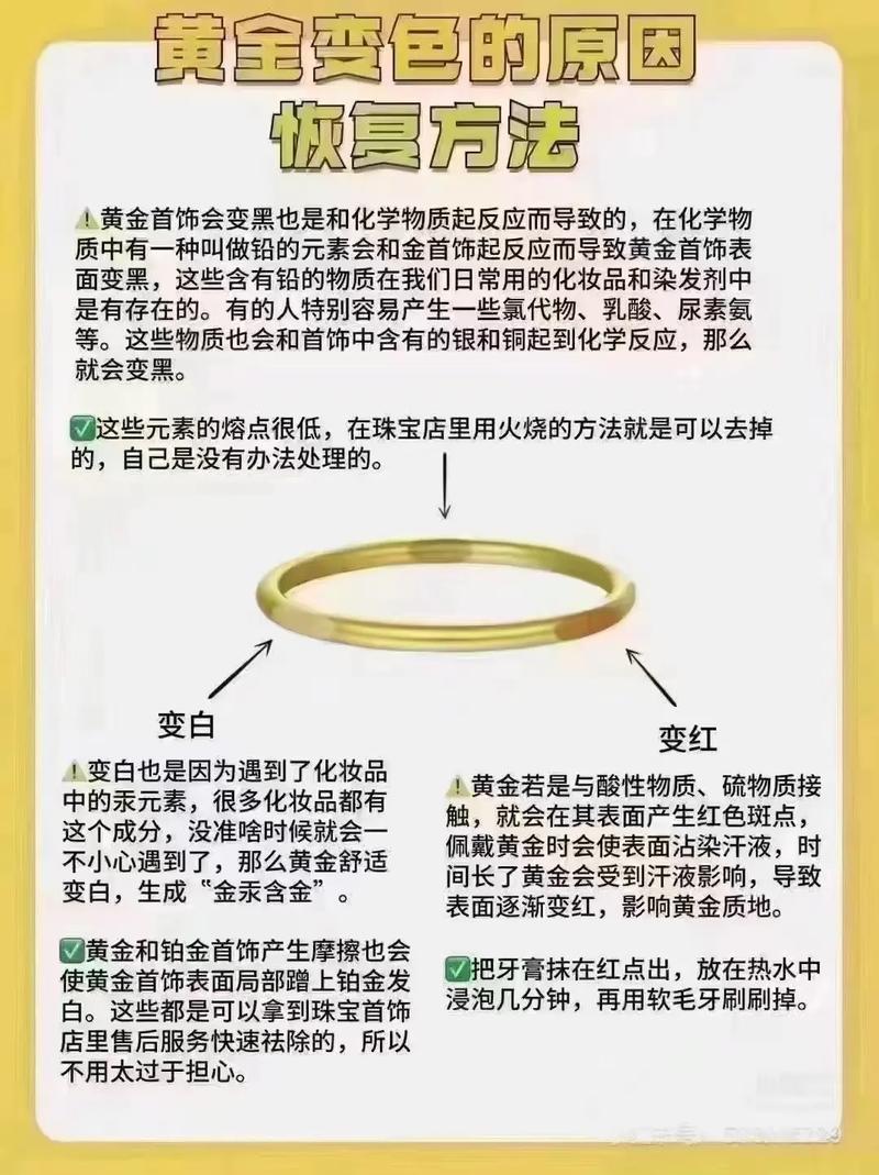 如何分析金黄金变白的现象？这种现象反映了黄金的哪些特性？