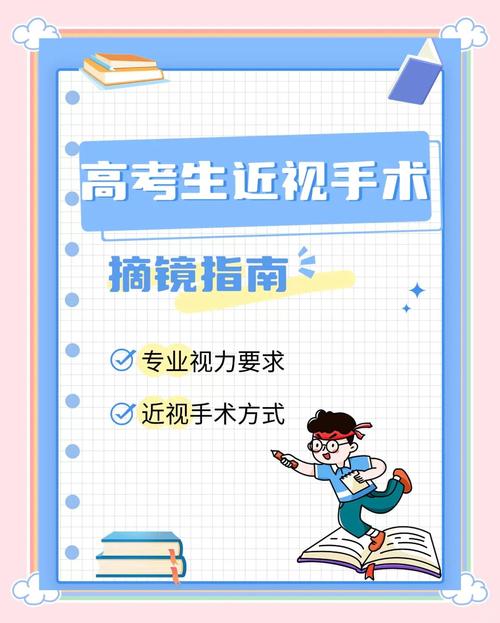 2025暑期摘镜总动员 | 高考生近视手术攻略来啦！教你从自查到术后恢复全流程，3分钟带你速通！