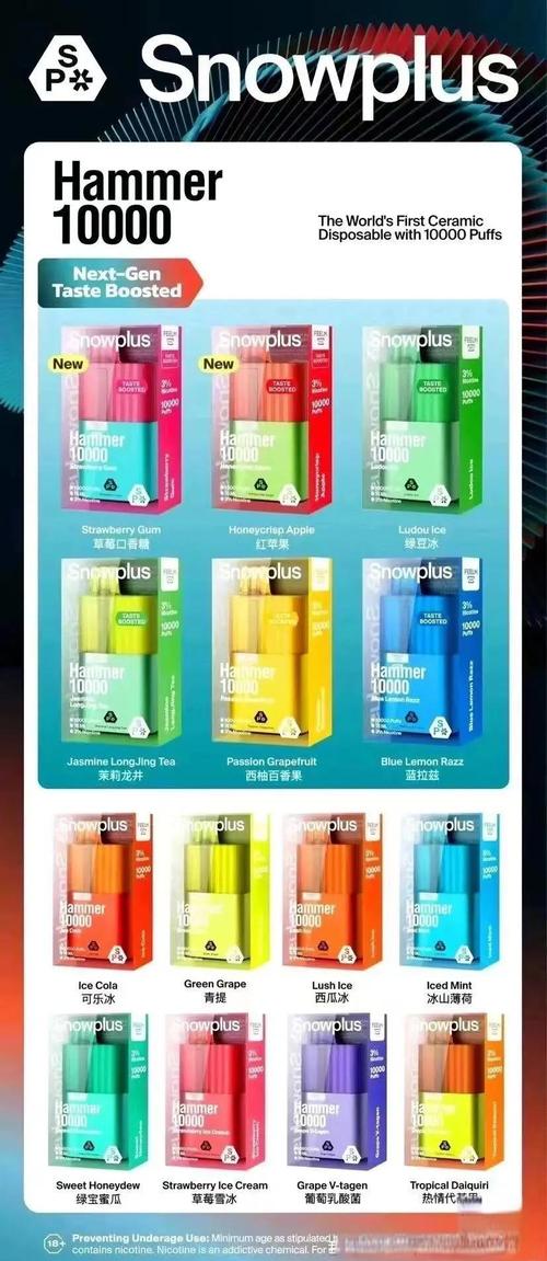 雪加电子烟优势尽显，口感丰富且设计轻薄，深受消费者喜爱