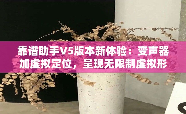 靠谱助手V5版本新体验：变声器加虚拟定位，呈现无限制虚拟形象