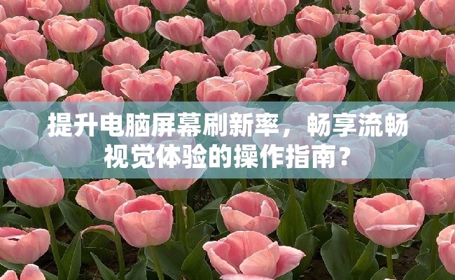 提升电脑屏幕刷新率，畅享流畅视觉体验的操作指南？