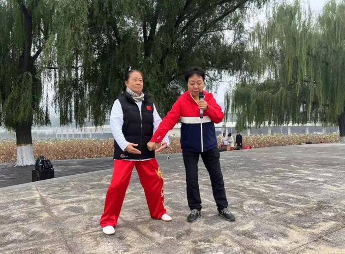 北体大黄康辉教授在海太协会培训陈式太极拳基本功