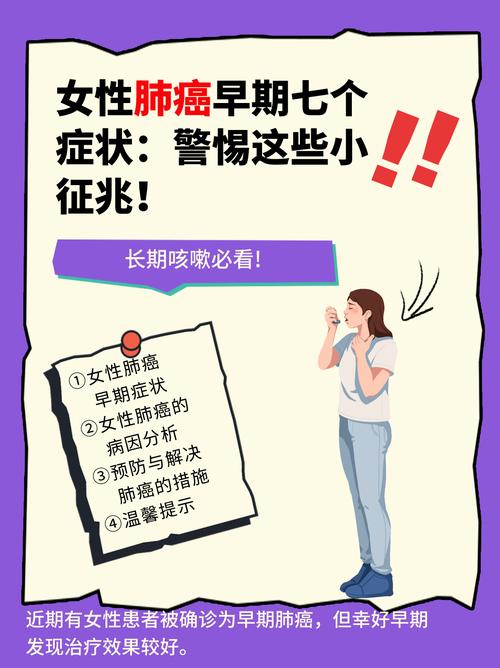 女子无症状确诊肺癌！肺癌早期不易察觉，这几类人群要注意